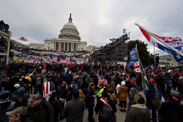 Movilización de seguidores de Trump ante el Capitolio de EEUU, el 6 de enero de 2021. (Photo: EUROPA PRESS/ESSDRAS M. SUAREZ / ZUMA PRESS / CONTACTOPHOTO)