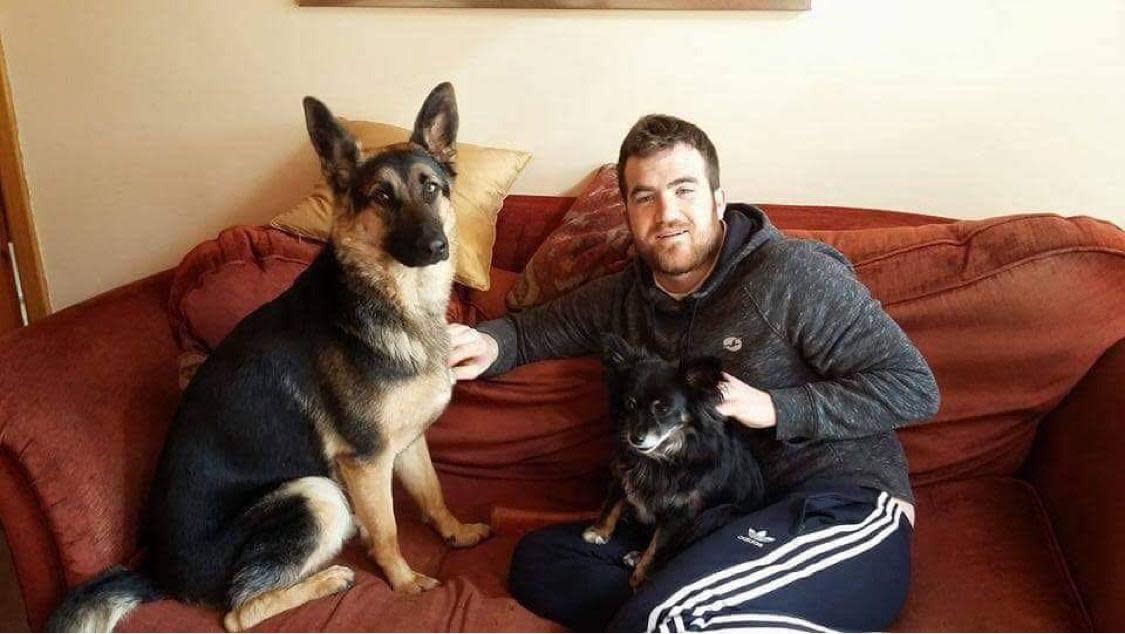 Ross McCarthy struggled with severe depression for a decade (family handout/PA)