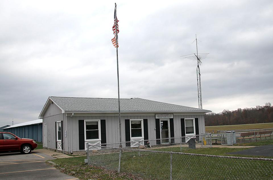 The terminal at the Ashland County Airport is seen on Wednesday, Nov. 17, 2021. The building was built in 1970. TOM E. PUSKAR/TIMES-GAZETTE.COM