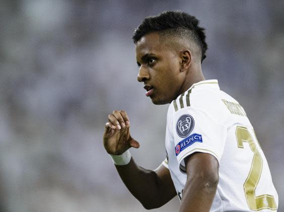 Rodrygo scored a stunning hat-trick (Getty)