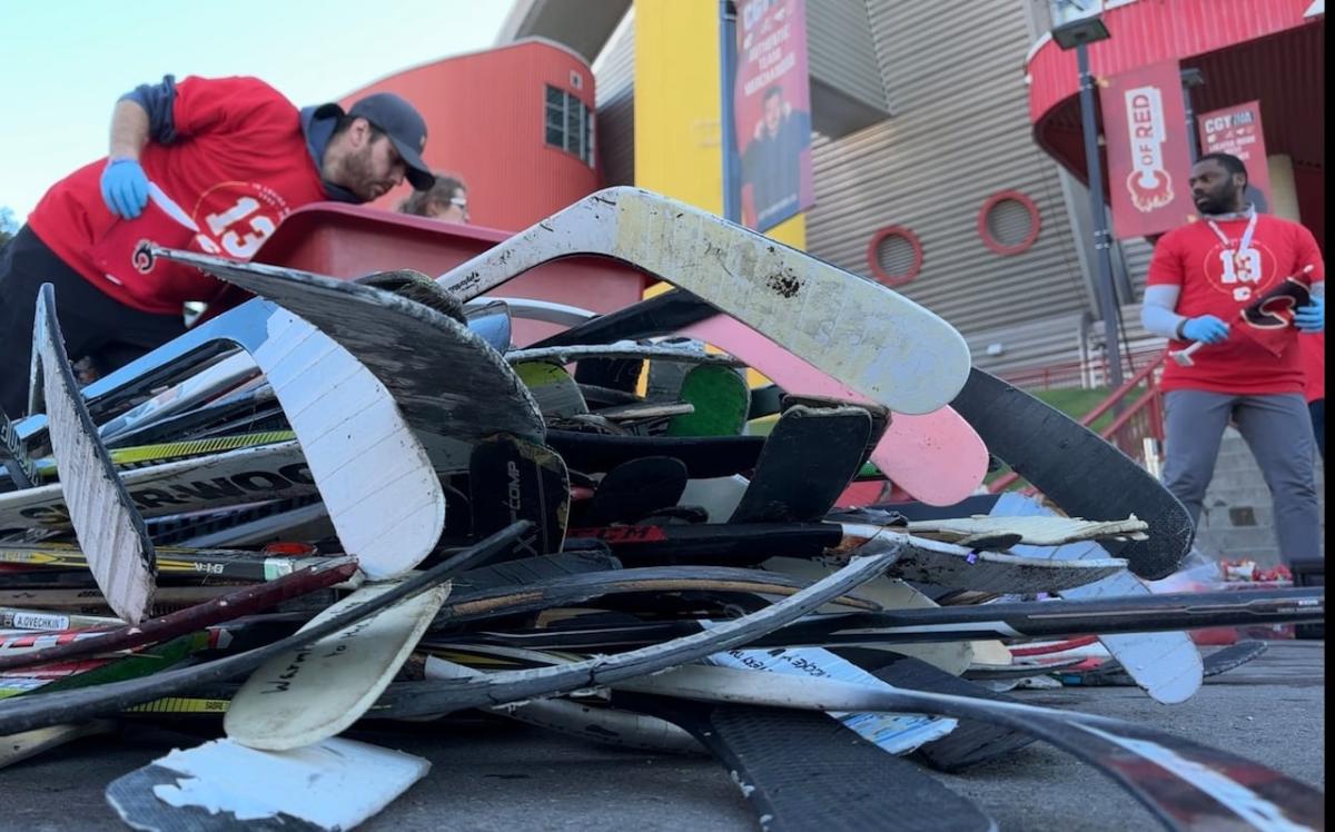 Calgary Flames dismantle Gaudreau memorial as 13-day observance ends