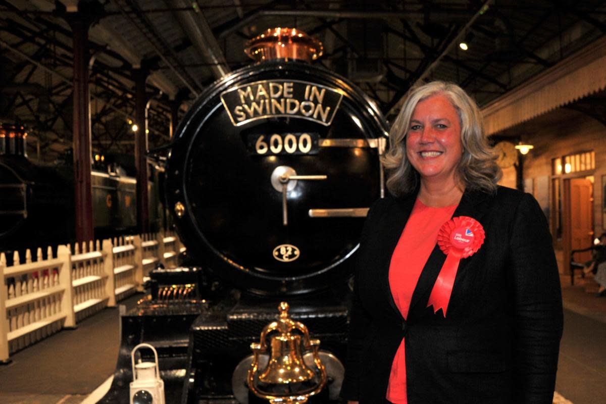 Heidi Alexander after her election for Swindon South <i>(Image: Dave Cox)</i>