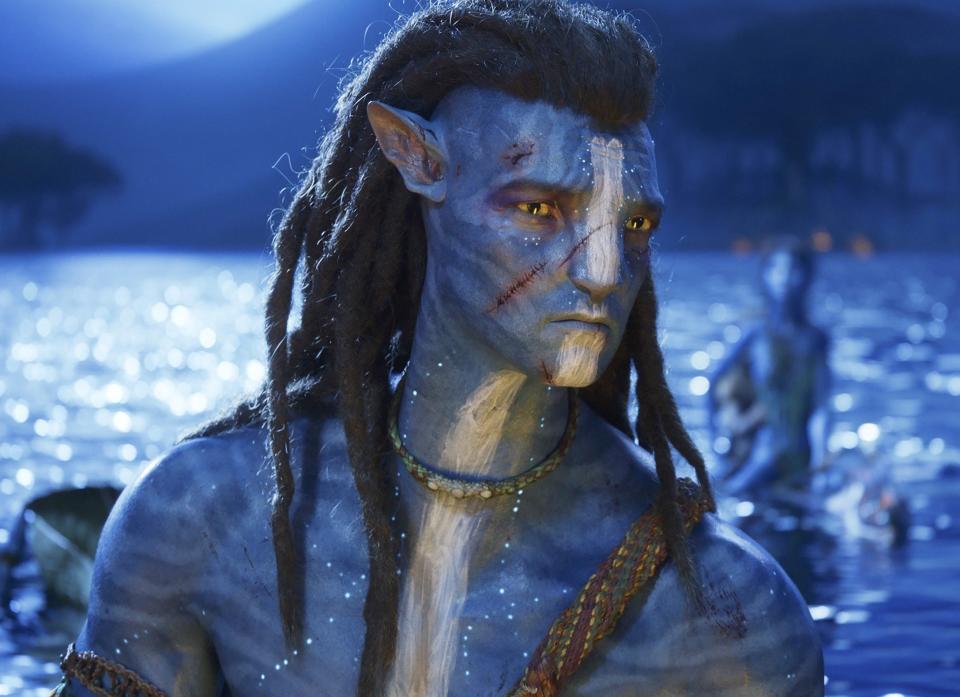 Jake Sully in Avatar: The Way of Water