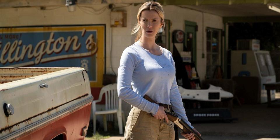 Betty Gilpin in The Hunt (Universal Pictures)