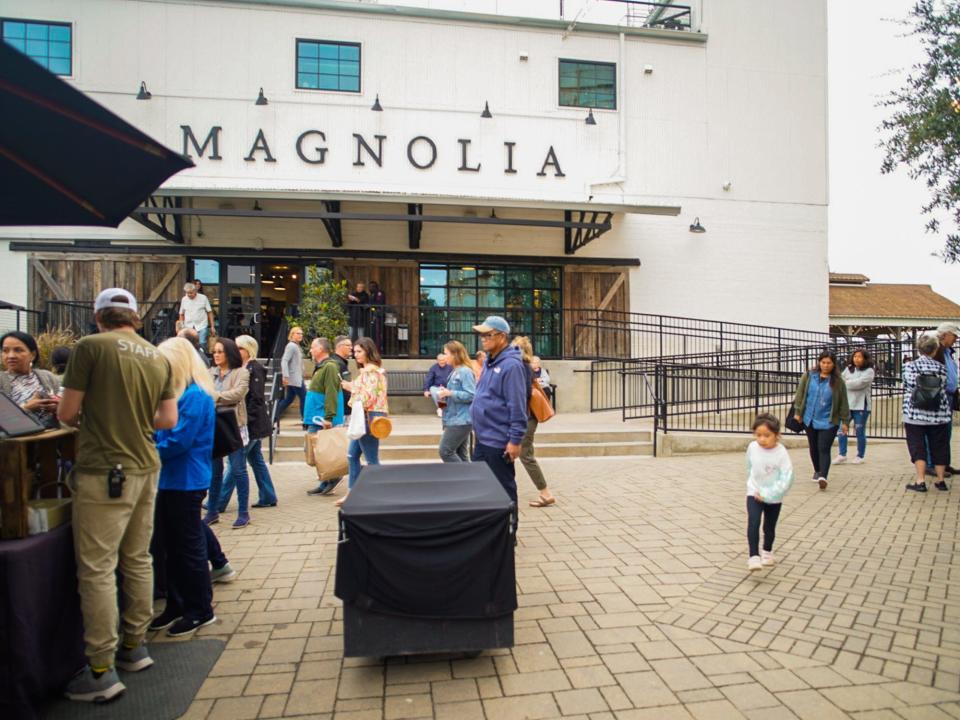 Magnolia Marketplace on a Monday afternoon.