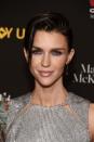 <p>Model<strong> Ruby Rose</strong> demonstrates a genius way to fake volume on her short hair. Use a heavy-duty sculpting pomade like the <a href="https://www.amazon.com/Aveda-Brilliant-Humectant-Pomade-Ounces/dp/B0009OAHEG?tag=syn-yahoo-20&ascsubtag=%5Bartid%7C10055.g.2553%5Bsrc%7Cyahoo-us" rel="nofollow noopener" target="_blank" data-ylk="slk:Aveda Brilliant Humectant;elm:context_link;itc:0;sec:content-canvas" class="link ">Aveda Brilliant Humectant</a> to keep strands from falling flat. </p><p><a class="link " href="https://www.amazon.com/Aveda-Brilliant-Humectant-Pomade-Ounces/dp/B0009OAHEG?tag=syn-yahoo-20&ascsubtag=%5Bartid%7C10055.g.2553%5Bsrc%7Cyahoo-us" rel="nofollow noopener" target="_blank" data-ylk="slk:SHOP POMADES;elm:context_link;itc:0;sec:content-canvas">SHOP POMADES</a></p>