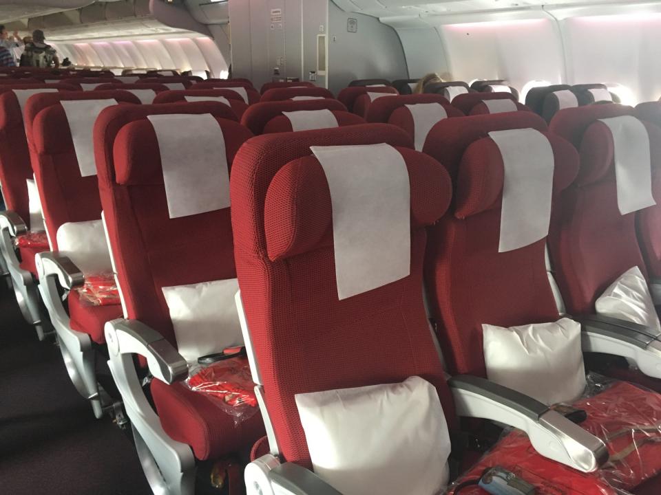 Virgin Atlantic flight review Airbus A330 300 economy