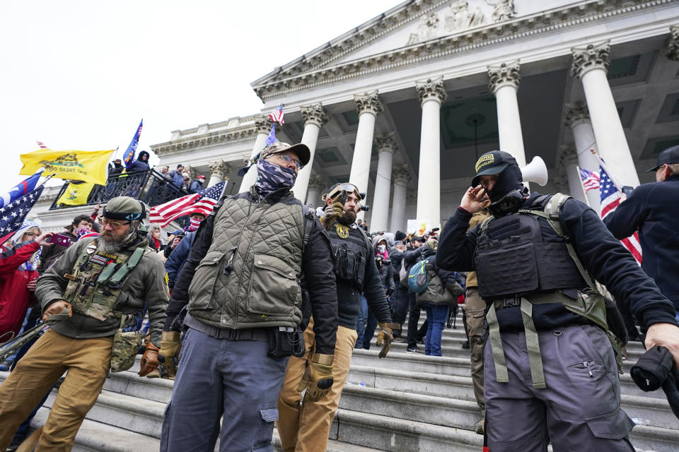 Members of the Oath Keepers at the Capitol (Manuel Balce Ceneta / AP file)