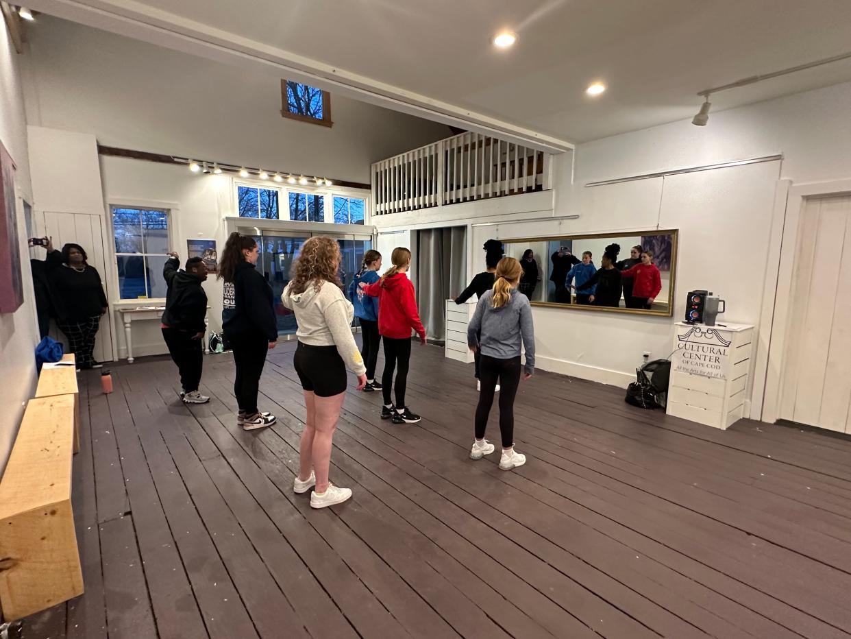 During their fall classes, the Cultural Center of Cape Cod hosted a hip hop class for local teens inside the Guyer Art Barn at their new HyArts Programming Annex.