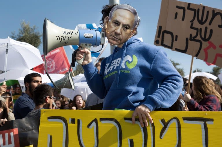 Benjamin ‘Bibi’ Netanyahu is now Israel’s longest serving prime minister, breaking the record of Israel’s first leader, the legendary David Ben Gurion. Netanyahu launched his career mastering television soundbites, explaining Israel to US audiences. Thirty years later, he is still far ahead of the game, firing out Facebook videos. But Netanyahu’s narrative is now a bizarre contradiction. When he talks about Israeli tech and innovation, he exudes hope and optimism about its power to build bridges across the world. By contrast, his analysis of security threats is full of fear and pessimism. His lesson from Jewish history is its inherent fragility and the constant need to avert the next disaster.The tragedy of Netanyahu’s career is that fear and pessimism has come to dominate his rhetoric, and is ruthlessly deployed to target and tarnish his domestic rivals. Bibi had hoped to mark his political milestone riding high at the helm of his fourth consecutive government. Instead, he is back on the campaign trail, fighting his second election in six months.His last election campaign was infested with gutter politics, the culmination of years of violating democratic norms. Netanyahu derided his political opponents as leftists, attacked the media and impugned the motives of police and prosecutors for pursuing corruption cases against him.The April election was a tie between Bibi’s Likud and the Blue and White party, led by former IDF Chief of Staff Benny Gantz. But Netanyahu was still confident he could form a majority coalition with his traditional allies from right-wing and religious parties.But Bibi the master tactician had miscalculated. Israel’s attorney general indicted Netanyahu, pending a hearing, for bribery, fraud and breach of trust in February. In coalition talks Bibi had one request – that his allies agree to grant him immunity from prosecution. Each party drove a hard bargain due to his weak negotiating position. The leader of Yisrael Beitenu, Avigdor Lieberman, insisted upon enforcing a deal to conscript increasing numbers of ultra-orthodox students. The ultra-orthodox parties wanted the deal diluted. Neither party backed down and Netanyahu was forced to dissolve the newly elected parliament. As a result, his claims of strong and decisive leadership looked hollow. Nonetheless, Netanyahu has led his Likud party into government three times in a row in the last ten years. His followers hail him as a magician.But has the magic fizzled out? If he fails again, will it be curtains for Bibi? Even a chastened Netanyahu can outpace his rivals and he has a strong record. He claims credit for vital reforms that laid the foundations for Israel’s booming economy. Unemployment is low and, for many Israelis, life is good. He has forged new alliances in Africa, Asia, Latin America, Eastern Europe and across the Middle East. He meets regularly with Vladimir Putin but has a unique personal bond with Donald Trump. Netanyahu long ago identified Iran as an existential threat and demanded international action to deal with its nuclear programme. He opposed the 2015 nuclear deal as a weak agreement that failed to remove Iran’s nuclear capability, tackle Iran’s missiles or reduce its support for dangerous terrorist groups. When President Trump withdrew from the deal and reimposed sanctions it was a win for Netanyahu’s campaign to contain Iran. As the Assad regime teetered on the brink, Netanyahu saw the danger of the substantial Iranian and Hezbollah military build-up to rescue it. He authorised hundreds of air strikes against Iranian and Hezbollah forces in Syria to prevent a wider deployment but has kept casualties low to avoid escalation whilst destroying Iranian facilities and advanced weapons. But Netanyahu has been otherwise very reluctant to use military force. Hamas has fired hundreds of missiles into Israel, but Netanyahu authorised only limited Israeli air strikes in response, ignoring calls to launch a wider ground operation into Gaza. He has even agreed a truce to ease the blockade in return for an end to border violence. Netanyahu’s plan for the West Bank hasn’t changed in decades. Despite a nod to the two-state solution in 2009, Netanyahu will only consider granting the Palestinians autonomy and no sovereignty, far short of a Palestinian state. Netanyahu claims he doesn’t want to control the West Bank in perpetuity but has done nothing to prevent that outcome. Despite presiding over years of close cooperation between Israeli and Palestinian security forces, he believes he has no Palestinian partner and now is not the time for risky concessions. The reality is that the Palestinian leadership in Gaza and Ramallah have done little to challenge that view.Netanyahu is a gifted orator and media master. He could have used his immense talents to unite his diverse but fractious country and break the stalemate with the Palestinians. Instead he has exacerbated divisions, undermined the pillars of Israeli democracy and become more fearful and more pessimistic – obsessed with staying in power as an end in itself.That sadly could be his most enduring legacy.James Sorene is chief executive officer of the British Israel Communications and Research Centre (BICOM), a think tank producing research about Israel and the Middle East