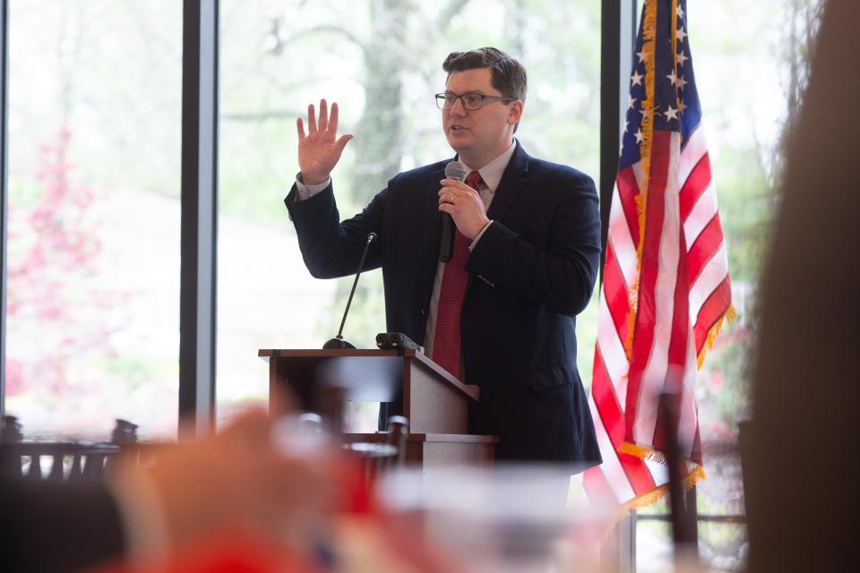 U.S. Rep. Jake LaTurner delayed a trip to Washington, D.C. and his staff increased security at their Topeka office, prosecutors say, in light of a voicemail from a Lawrence man where he allegedly threatened to kill LaTurner.