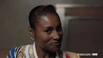 GIF of Issa Rae from "Insecure"