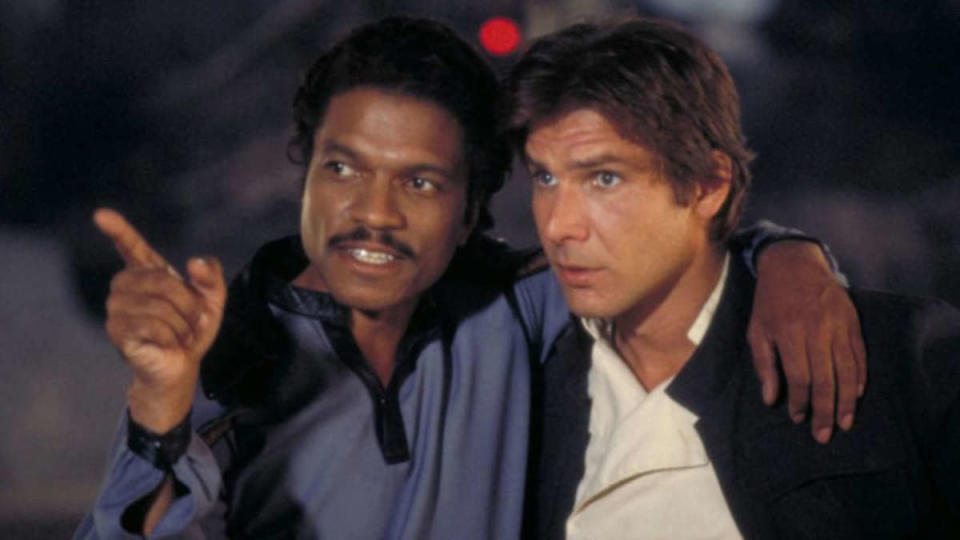 Harrison Ford and Billy Dee Williams (Credit: Lucasfilm)