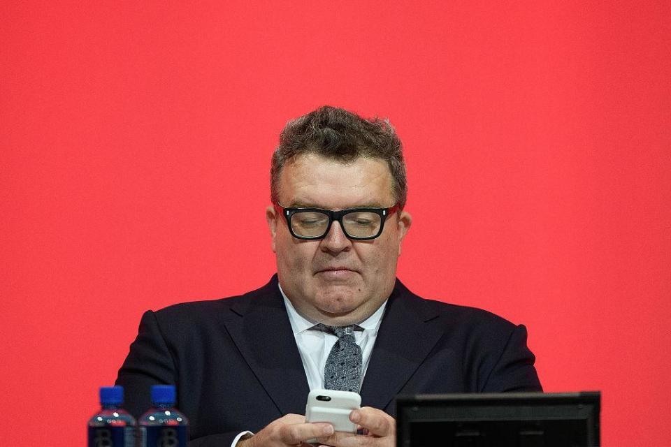 When asked about a second Brexit referendum, Tom Watson said: 'You shouldn't rule anything out' (Photo Leon Neal/Getty Images) (Getty Images)