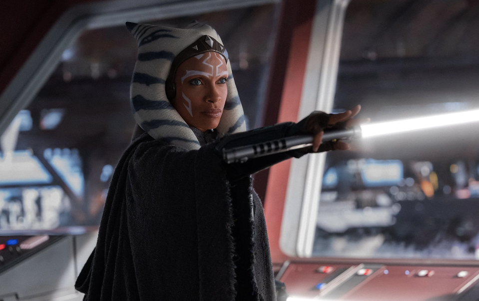 Rosario Dawson is Ahsoka Tano. (Lucasfilm/Disney+)