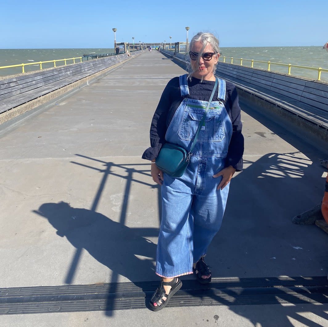 Karen on Deal Pier