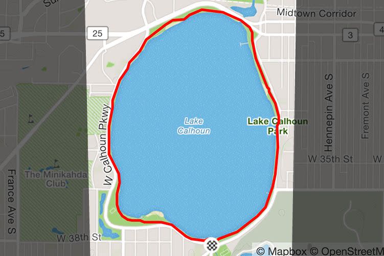 Minneapolis - Lake Calhoun  - 3.14 m