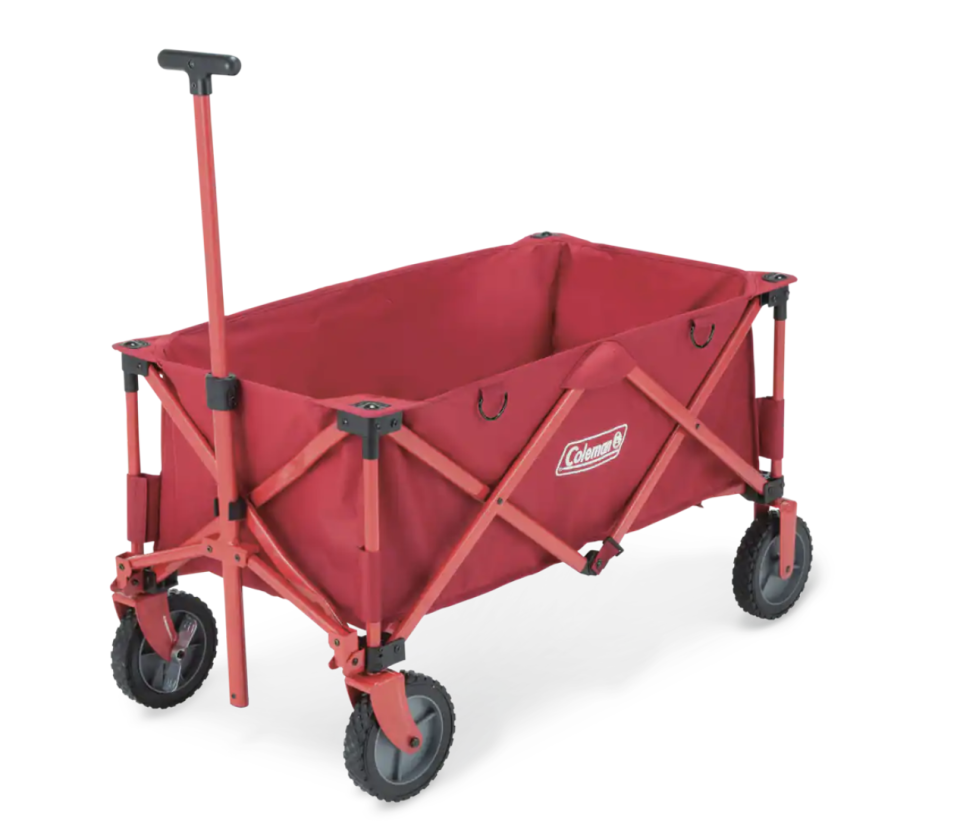 Coleman Outdoor Collapsible Folding Utility Wagon (photo via Canadian Tire)