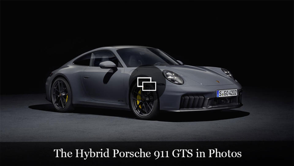 The hybrid Porsche 911 Carrera GTS.