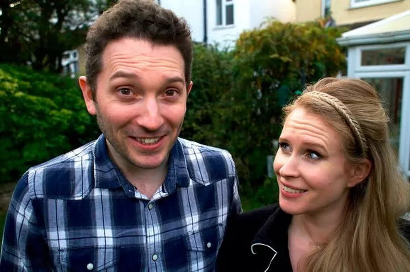 Hull-born Lucy Beaumont with her partner and fellow comedian Jon Richardson