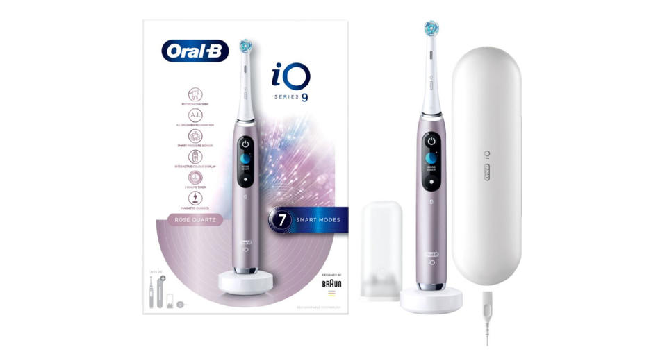 Oral B iO9™ Electric Toothbrush Rose Quartz