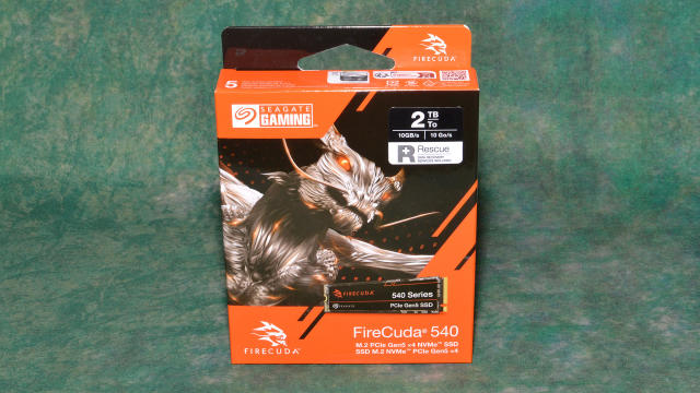 Seagate FireCuda 540 2TB PCIe Gen 5 SSD Review