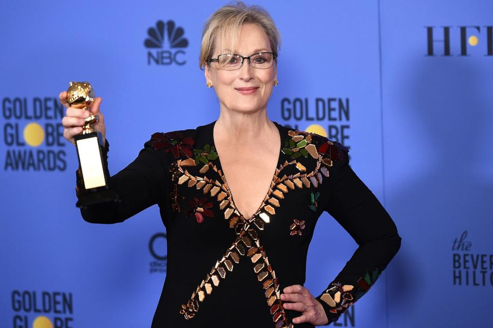 <p>Michael Buckner/Variety/Penske Media via Getty</p> Meryl Streep on January 8, 2017