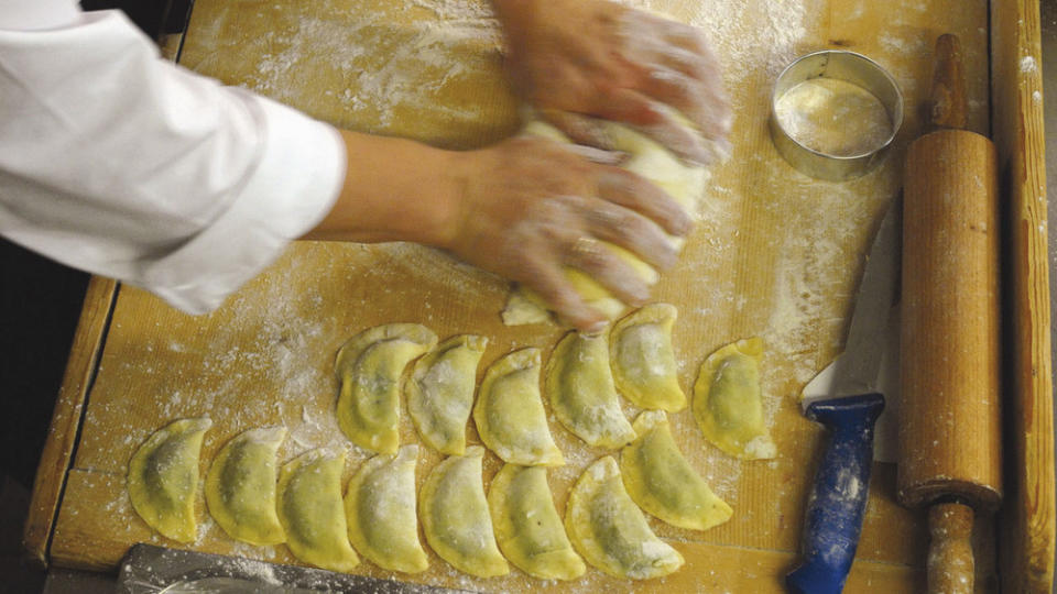 Nach uralten Rezepten von Hand gemacht: Schlutzkrapfen