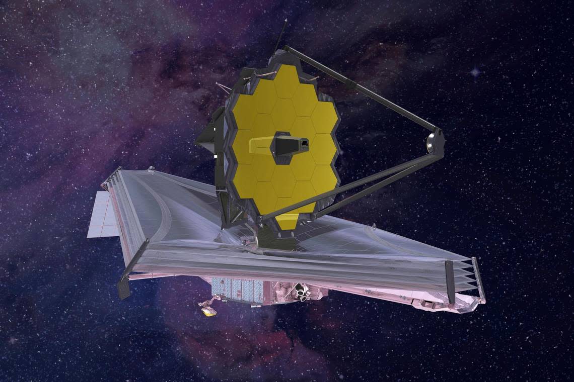 The James Webb Space Telescope zeroes in on Plano, Texas.