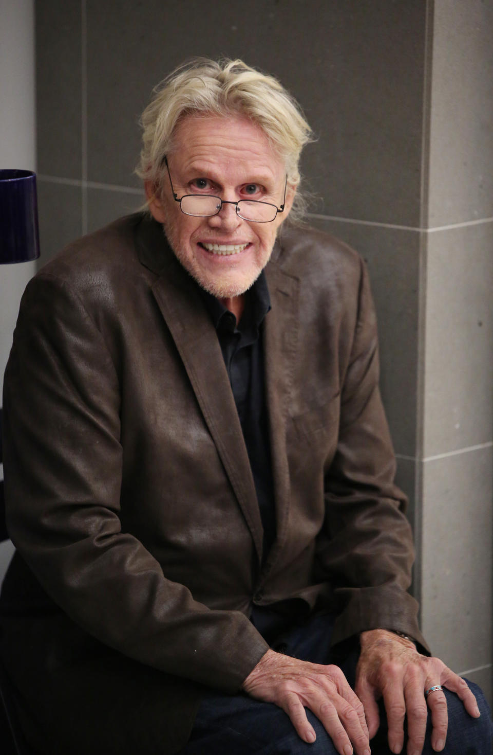 Closeup of Gary Busey