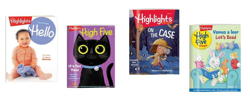 Highlights Magazine offerings