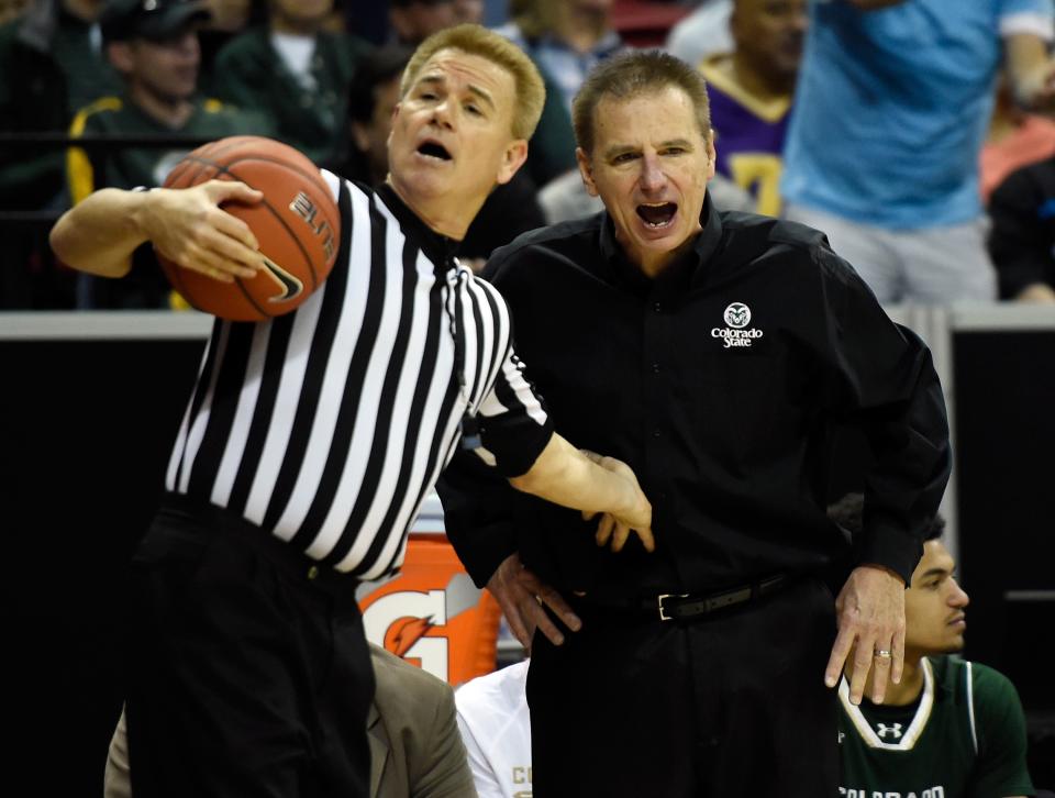 Colorado State athletic director Joe Parker will investigate head basketball coach Larry Eustachy and question several players.(Photo by David Becker/Getty Images)