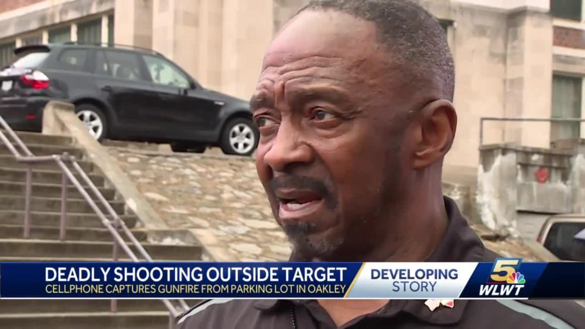 Cellphone captures gunfire from parking lot of Oakley Target