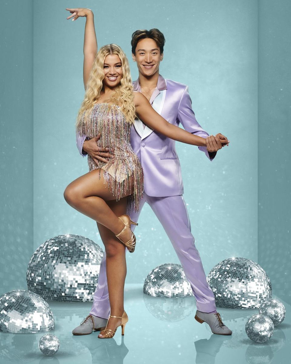 <p><strong>Molly Rainford and pro Carlos Gu</strong></p><p>Molly said: "I can't wait to get dancing and get learning some stuff, I feel like it's going to be electric!"</p>