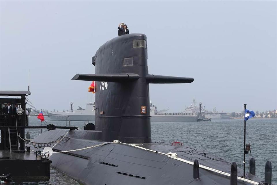 中華民國海軍現役的荷蘭製劍龍級「海虎」潛艦。（圖/中央社資料照片）