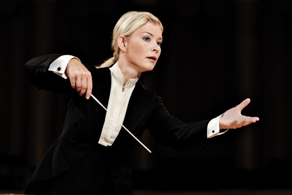 Anu Tali served as the fifth music director in the history of the Sarasota Orchestra from 2013-19.