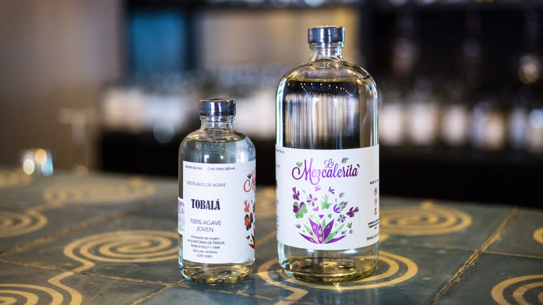 Mezcal in a bottle