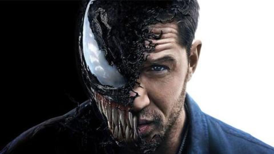 Tom Hardy’s Venom tops the Official Film Chart (Photo: Sony Pictures)