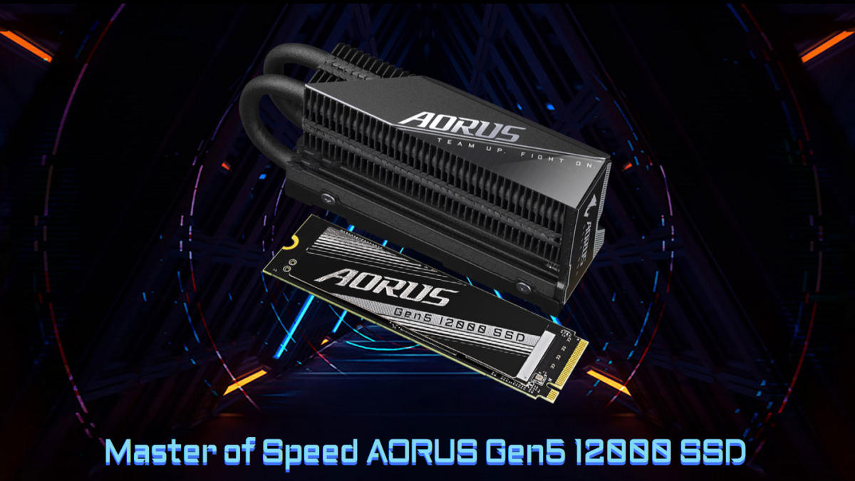 Gigabyte Unveils 12 Gbs Aorus Gen5 12000 Ssd 8589