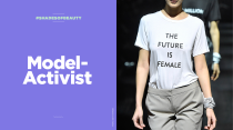 <p>A model who uses his or her runway star power for good. (Art by Quinn Lemmers for Yahoo Lifestyle) </p>