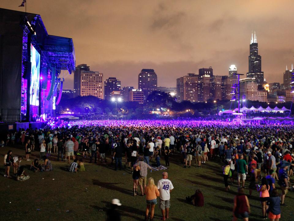 Lollapalooza in 2016 (Getty Images for Samsung)