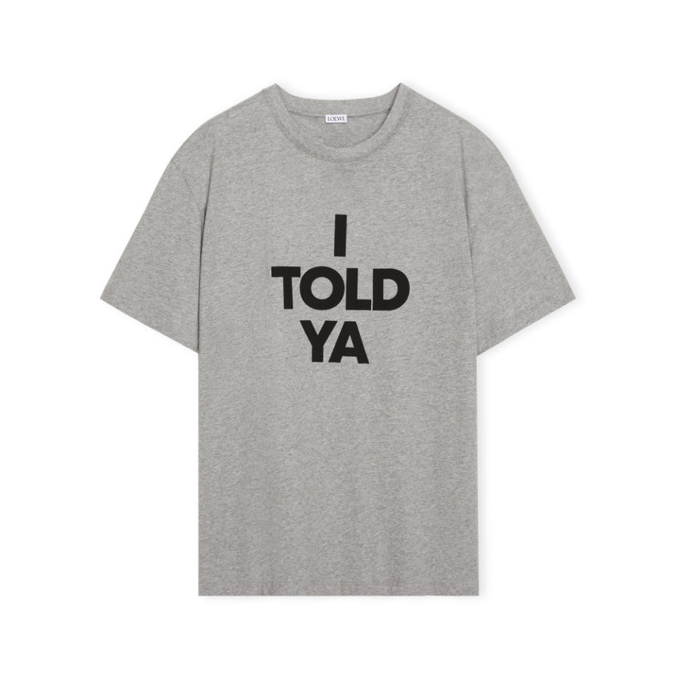 Where to Buy Zendaya's Loewe "I Told Ya" Tee in 'Challengers'