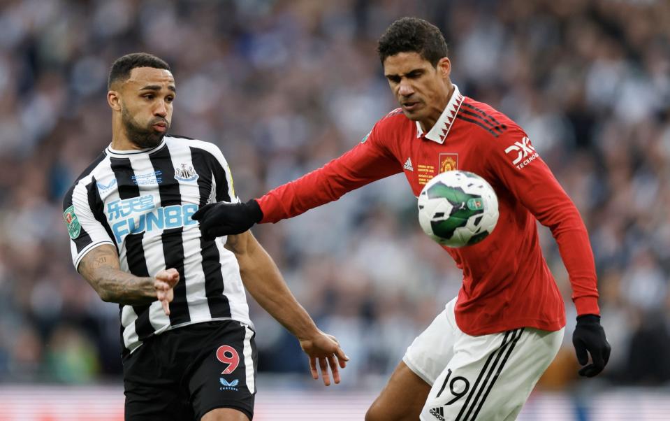 Raphael Varane is quietly having a good season and was again immense as Man Utd beat Newcastle - Getty Images/James Baylis