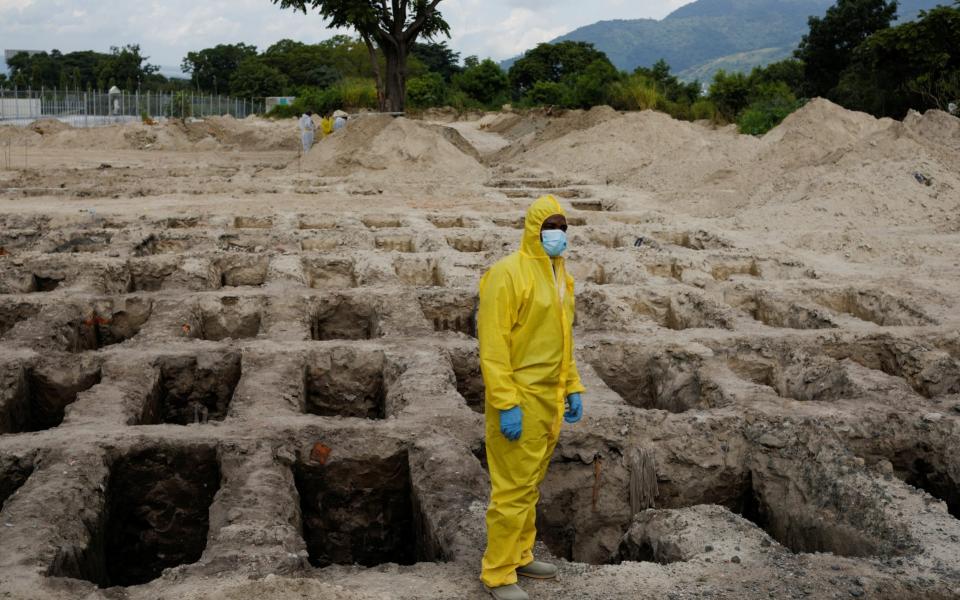 A cemetery in San Salvador  - Jose Cabezas/Reuters