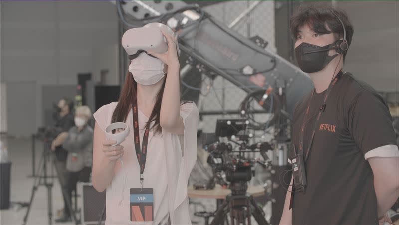 金馬X韓國視覺特效 海外工作坊_Netflix之虛擬實境體驗。（圖／金馬執委會提供）