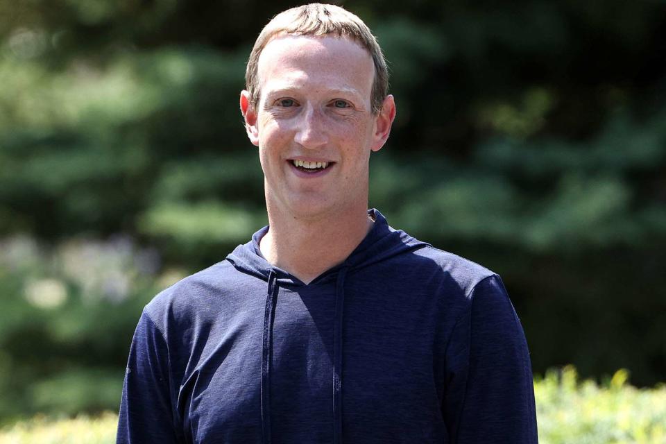 Kevin Dietsch/Getty  Mark Zuckerberg reveals his McDonald