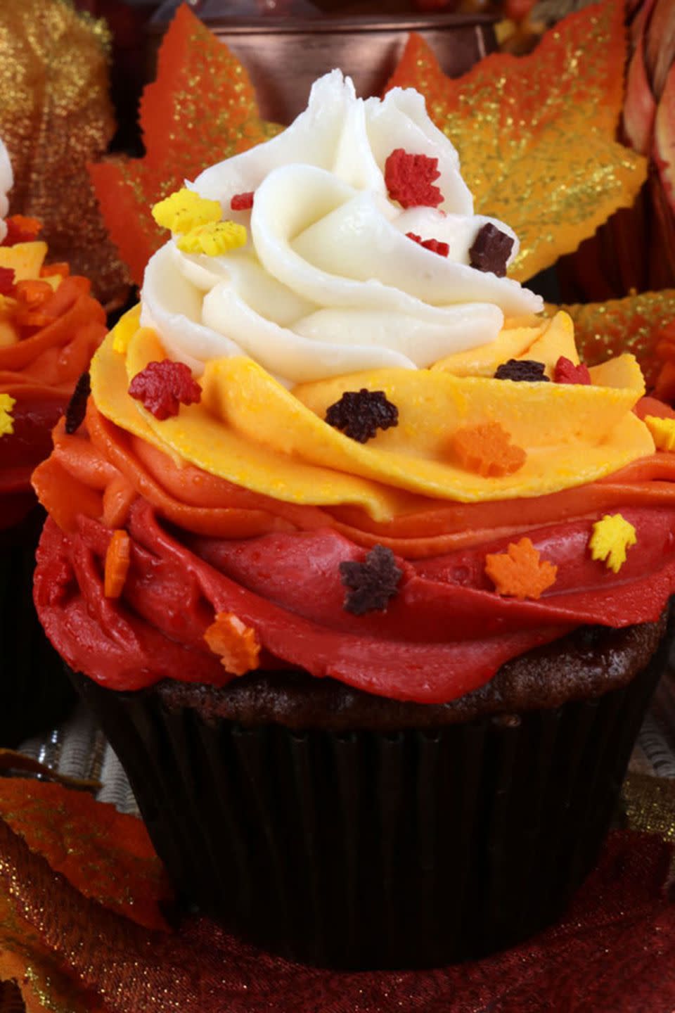 Harvest Swirl Cupcakes