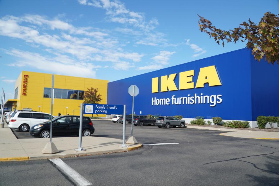 IKEA's Canton store is located at 41640 Ford Road at the northwest corner of Haggerty Road. It's the only IKEA in Michigan and draws shoppers from near and far.