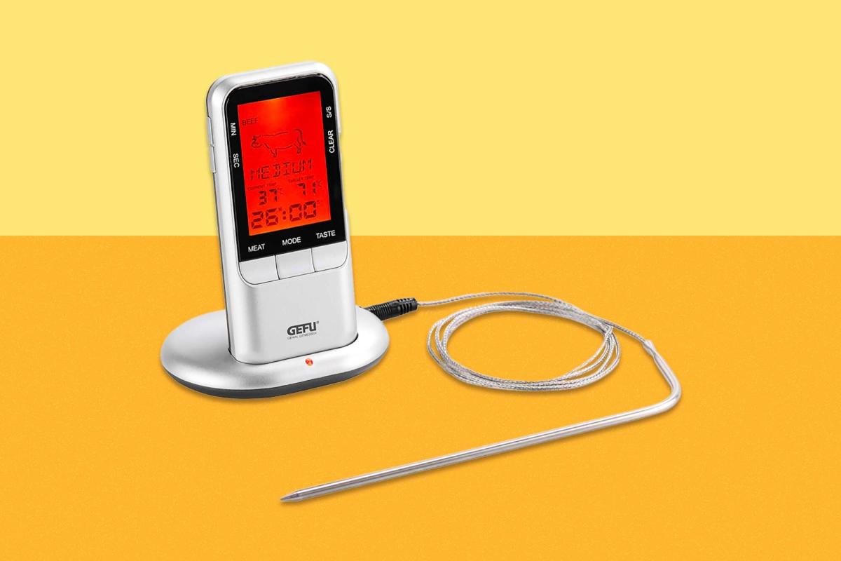 Gefu Digital Radio Roasting Thermometer with Digital Timer on Food52