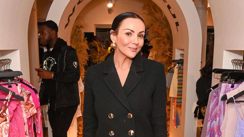 Martine McCutcheon at the Klarna pop up shop